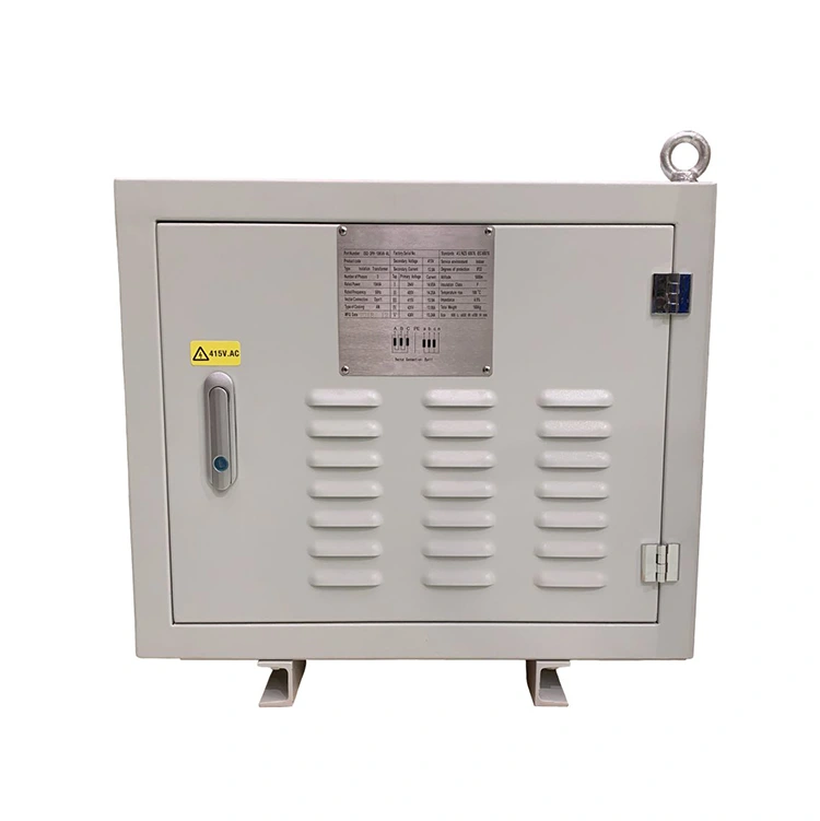 75 KVA قدم نیچے خشک قسم کی ٹرانسفارمر 220V سے 110V